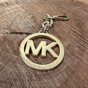 Michael Kors Gold Logo Keychain